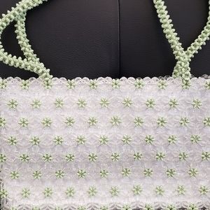 Unique! One of a kind handmade beaded handbag